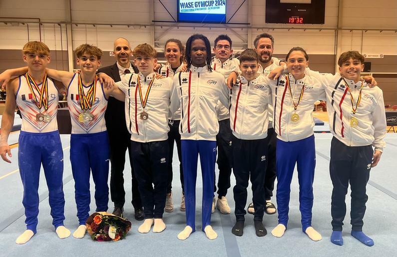 Wase Gymcup à Melsélé (Belgique) : belle prestation des gymnastes boulazacois