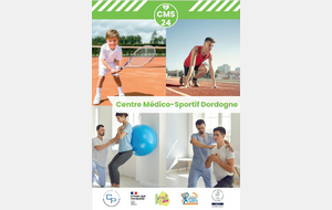 Centre Médico-Sportif Dordogne : Ouverture le lundi 1er septembre 2025