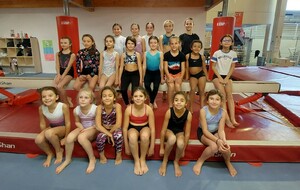 Stage départemental gymnastique féminine : Une belle journée