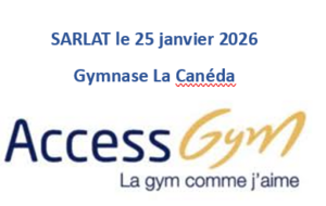 Sarlat : Organigramme AccessGym 24 du 25/01/2025