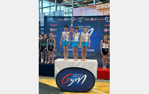 Championnat régional : Une belle réussite pour les gymnastes  boulazacois à Cognac