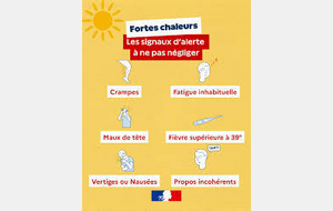 Canicule : Le SDJES communique