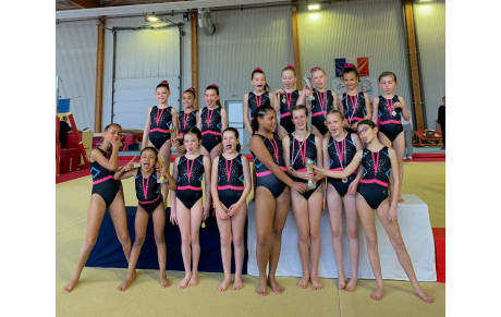 Boulazac : Championnat départemental Fédéral B GAF